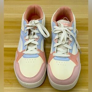 Reebok kid's  Pink and Blue Sneakers
